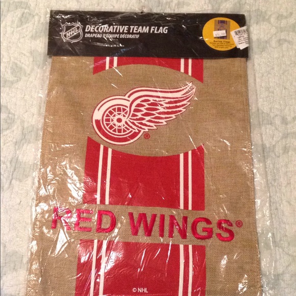 EVERGREEN Other - 5/$25 DETROIT RED WINGS GARDEN FLAG